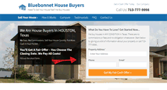 Desktop Screenshot of bluebonnetpropertybuyers.com