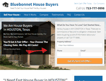 Tablet Screenshot of bluebonnetpropertybuyers.com